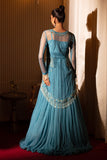 FOND JUANE DRESS WITH CHIFFON LEHENGA